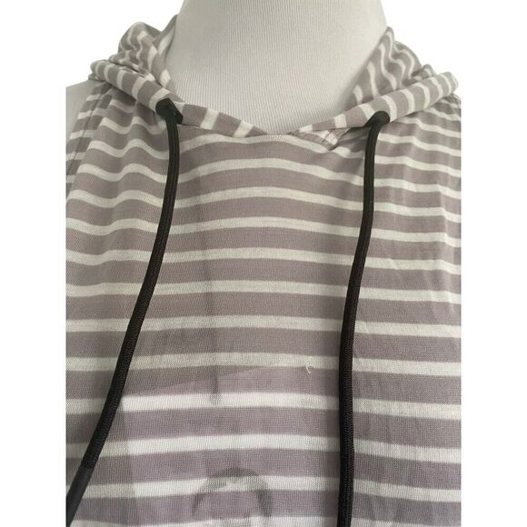 NEW ZYIA Active Size Small Tank Top Cropped Hoodie - Picture 3 of 8